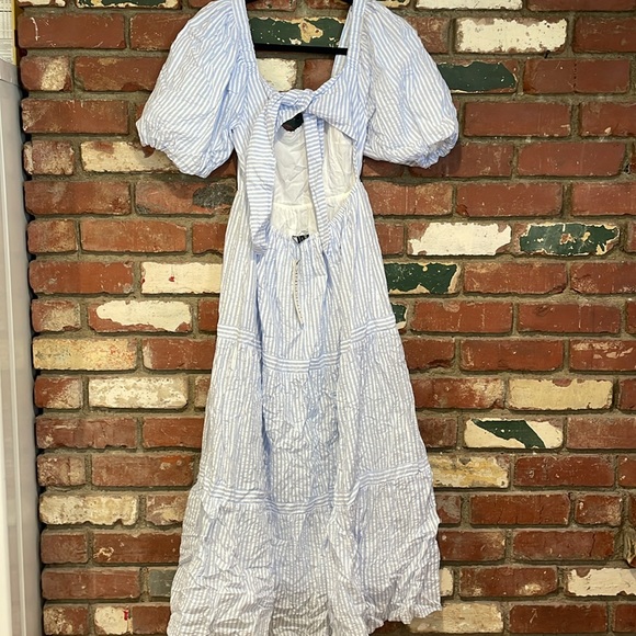 Revolve Milani Tiered Midi Dress  MINKPINK  size small NWT - Picture 5 of 9